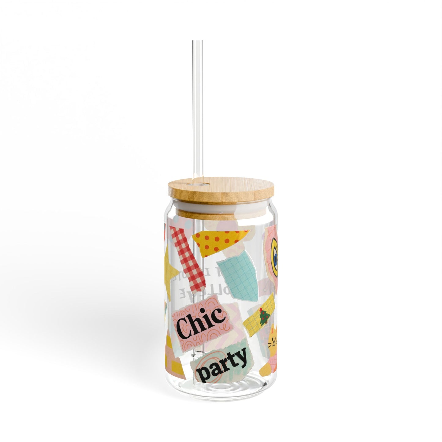The Dopamine Decor Iced Coffee Glass