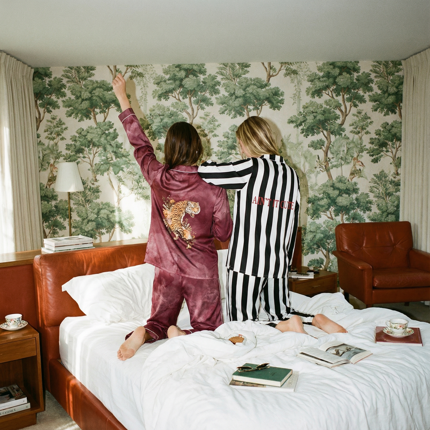 The Snooze Silky Pajama Top