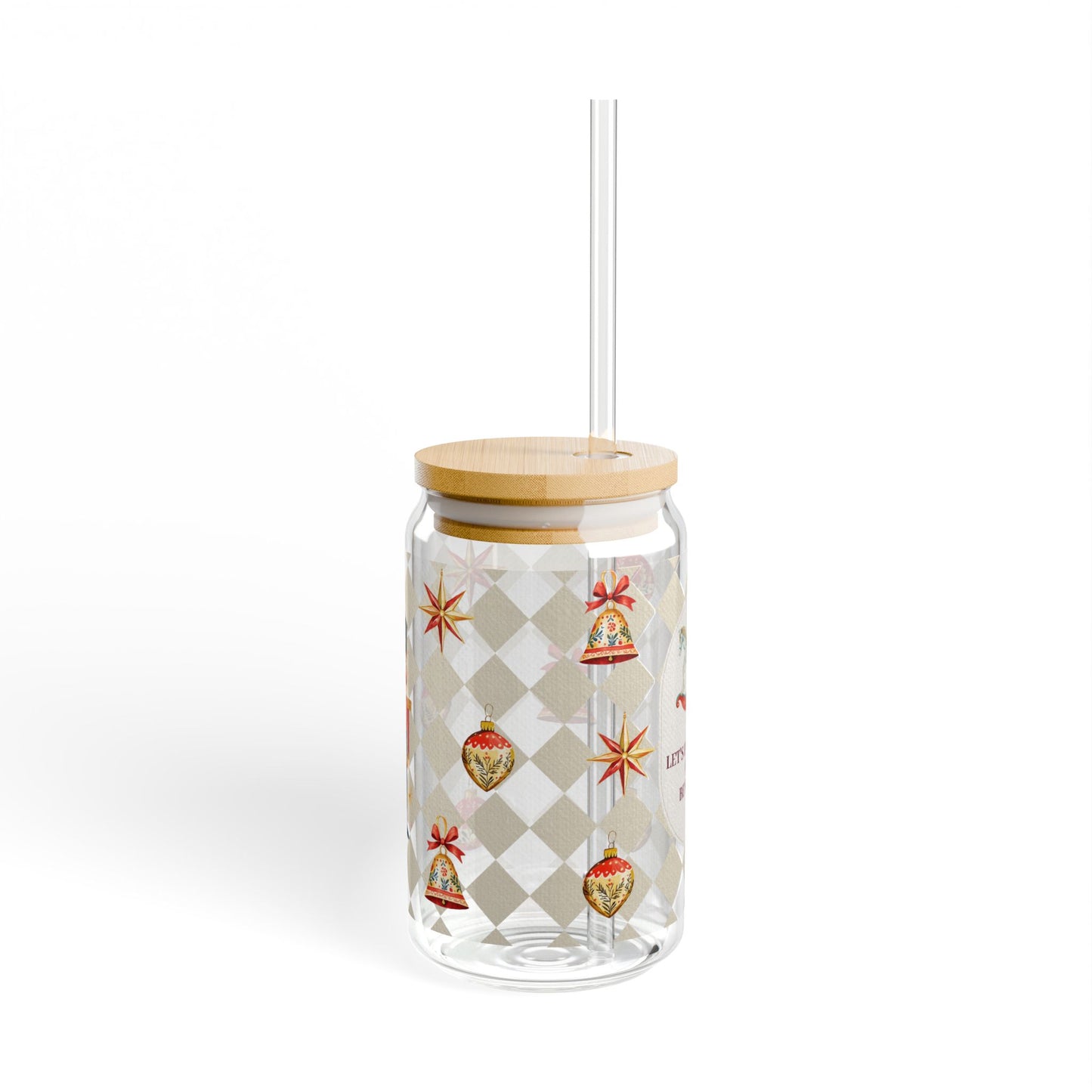The Muse Iced Coffee Glass