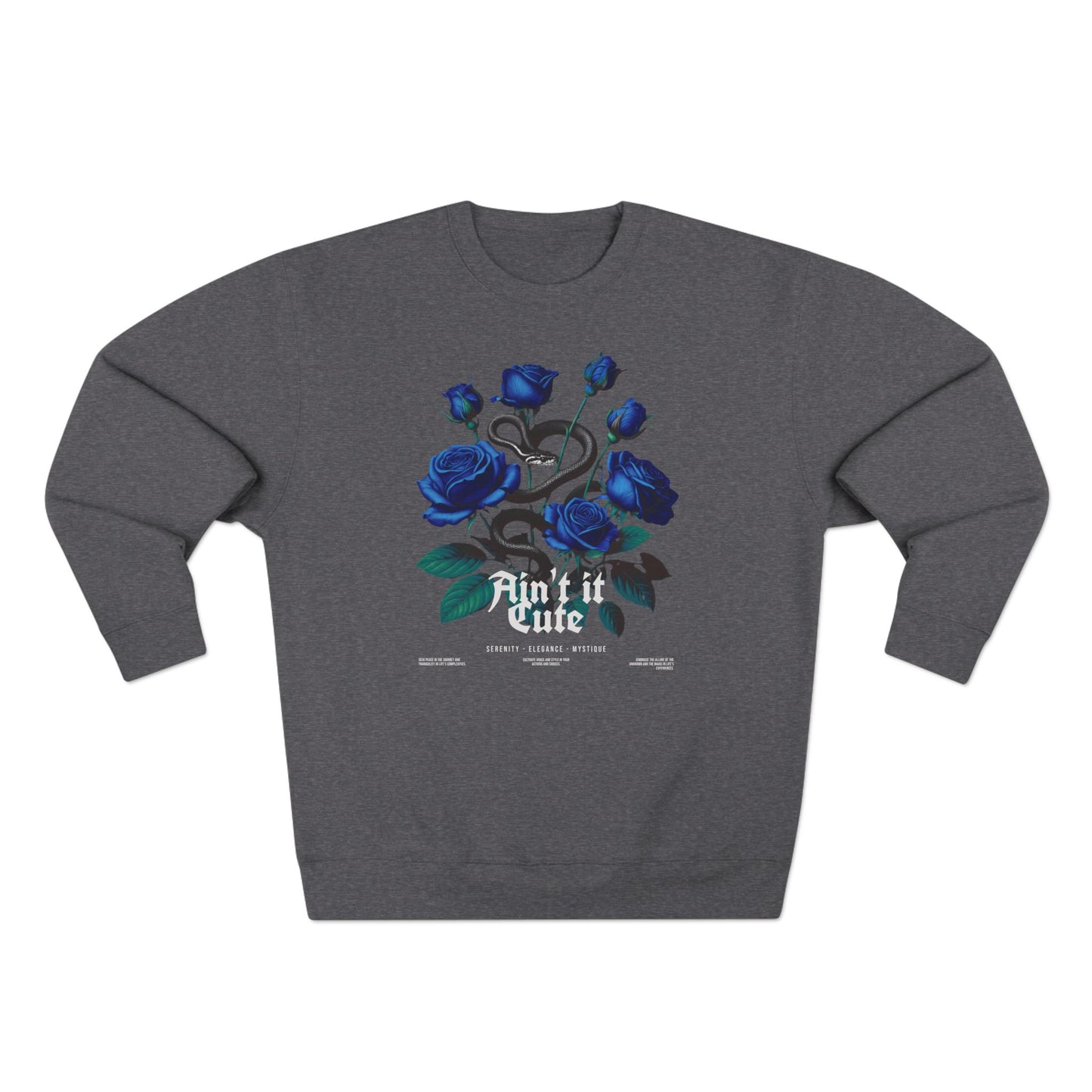 The "Azure Bloom" Sweatshirt