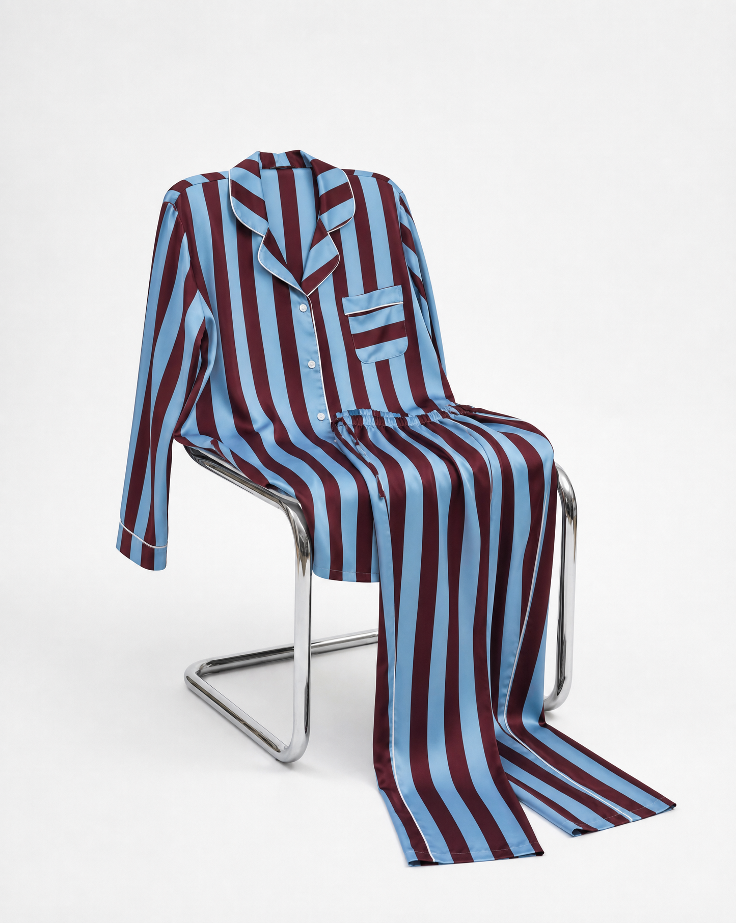 The Incognito Silky Pajama Set