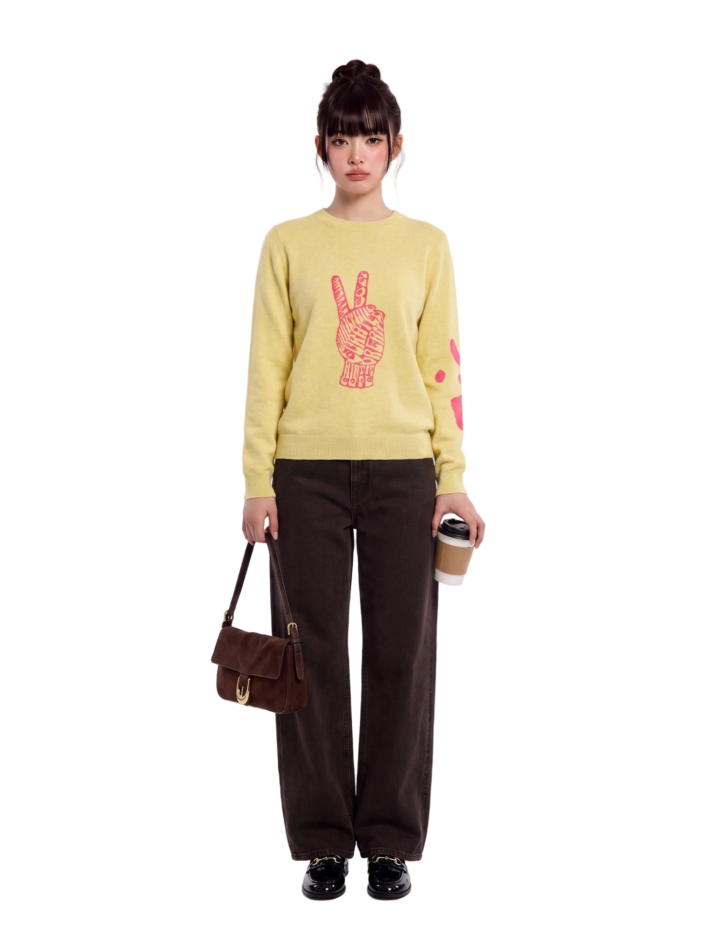 The "V-Tamin Y" Knit Sweater