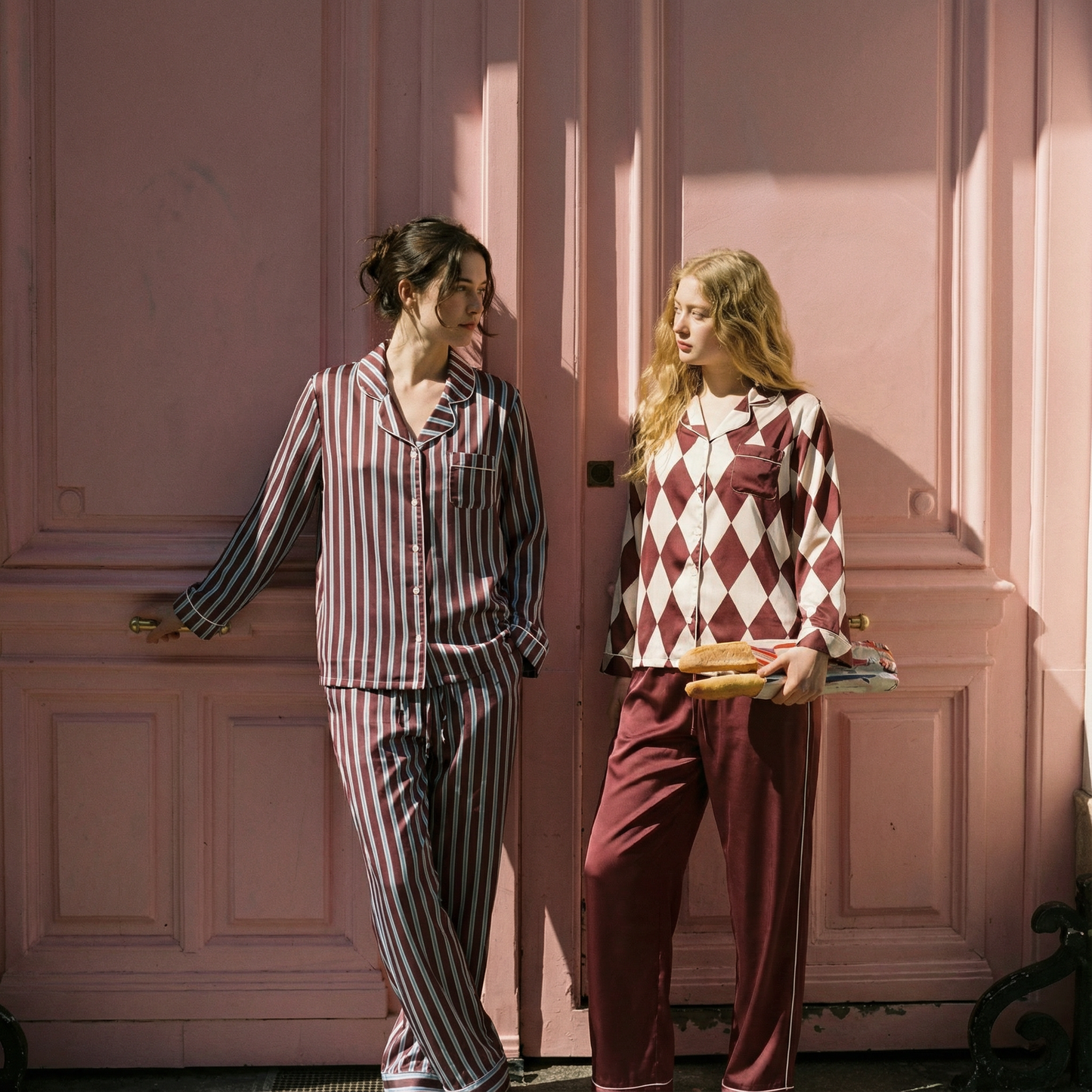 The On Mute Silky Pajama Top