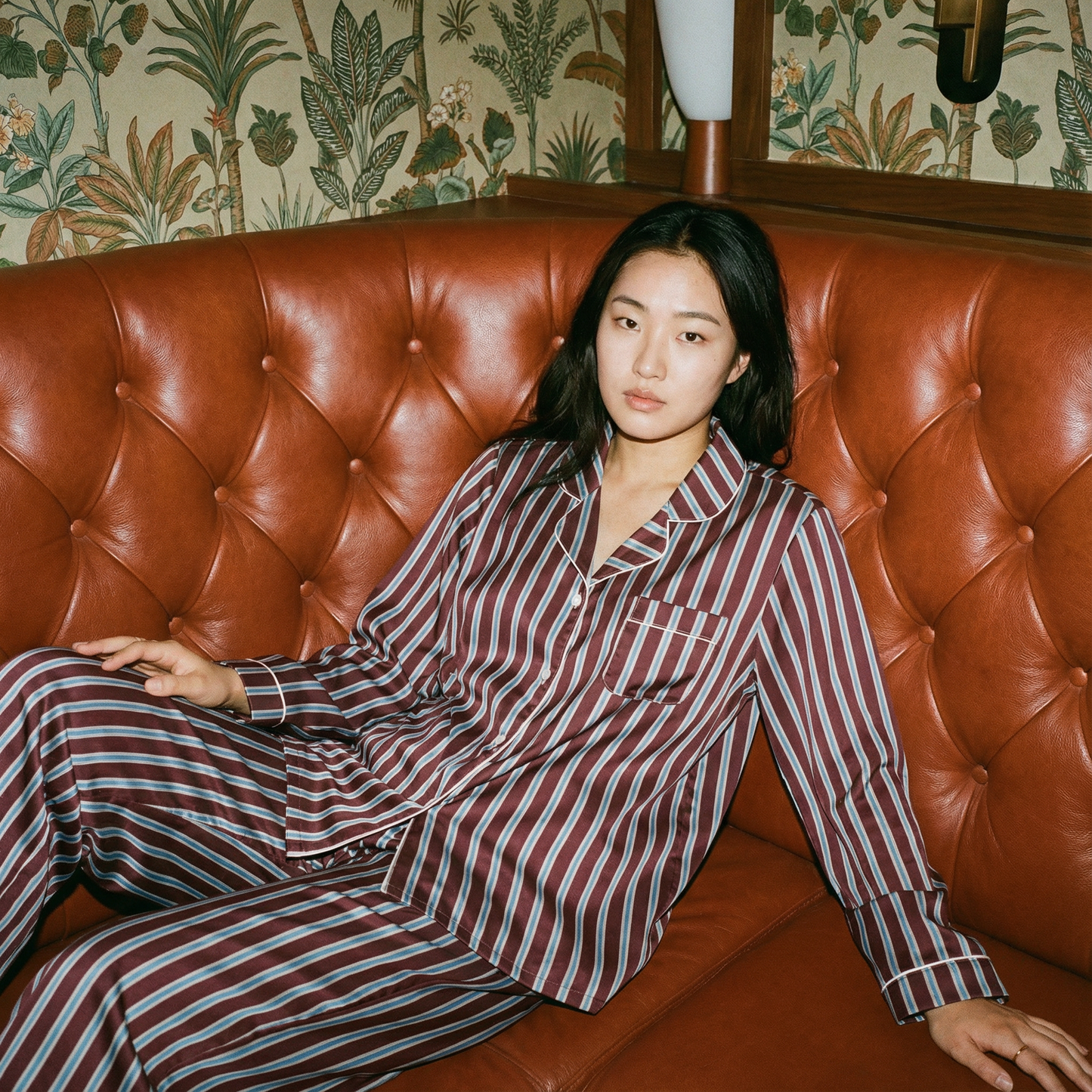 The On Mute Silky Pajama Top
