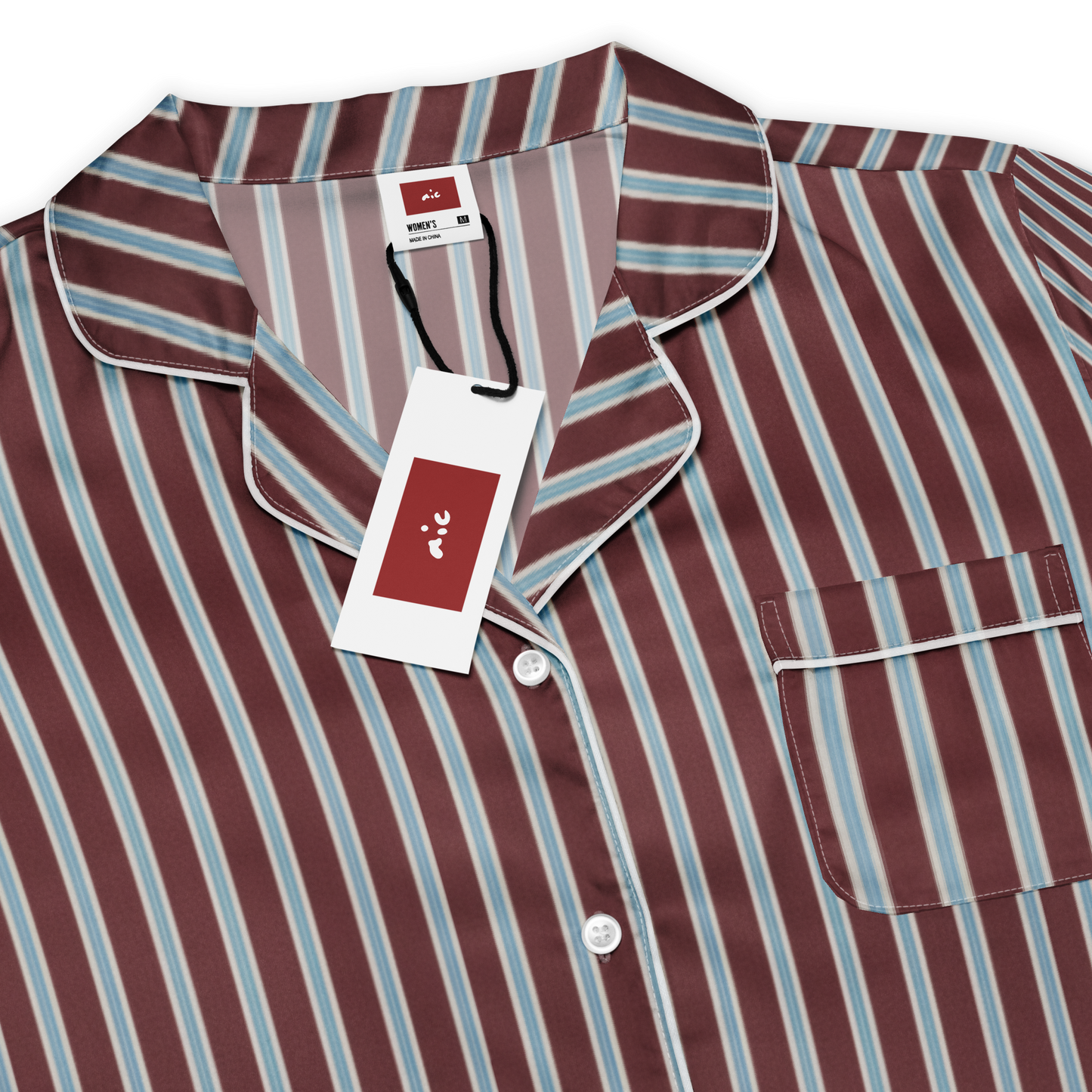 The On Mute Silky Pajama Top